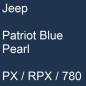 Preview: Jeep, Patriot Blue Pearl, PX / RPX / 780.